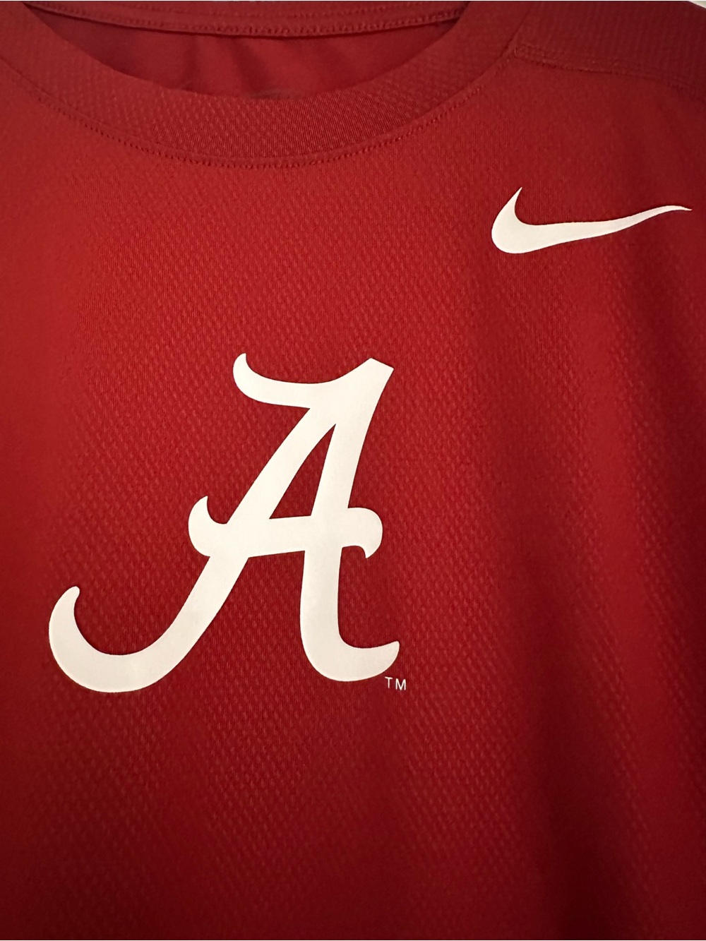 Alabama Crimson Tide Nike Pro Combat Men’s DriFit SS T-Shirt Size M - Picture 4 of 8